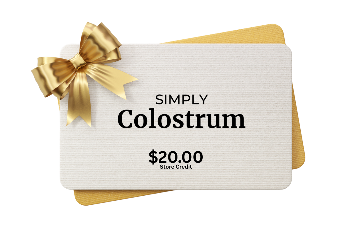 Simply Colostrum $20 Store Credit