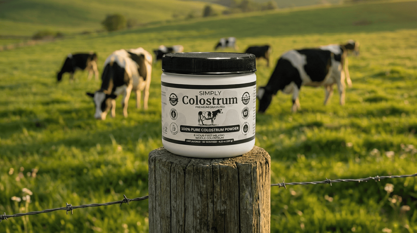 Simply Colostrum Powder - 60 Servings per jar - Tim's Birthday Special