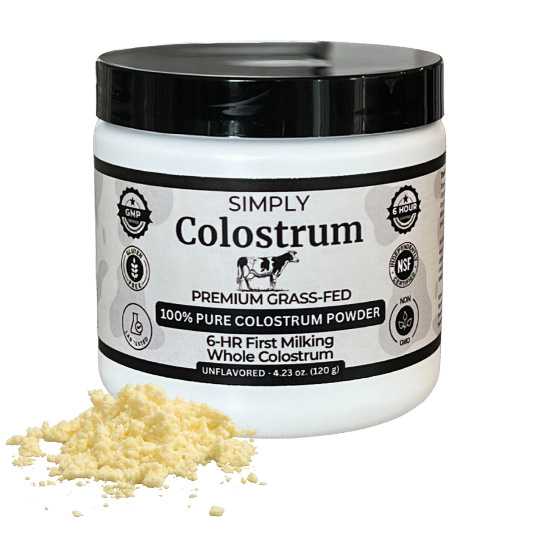Premium 6-Hour Grass-Fed Colostrum Powder - 60 Servings