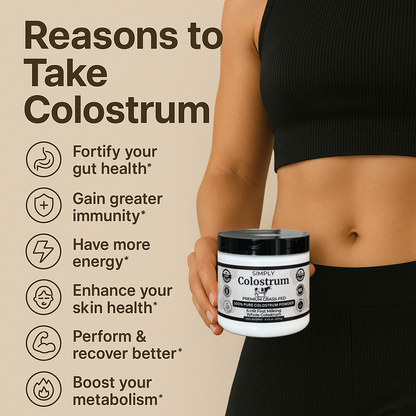 Premium 6-Hour Grass-Fed Colostrum Powder - 60 Servings